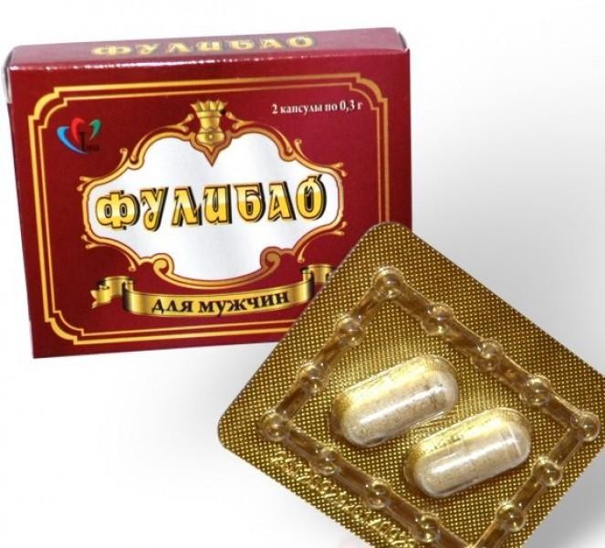 Мужской растительный препарат Фулибао Форте для стимуляции потенции, 6 капсулы 150308 - Фулибао - Биологически активные добавки для мужчин - Купить