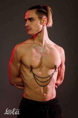 Зажимы для сосков с 3 цепями