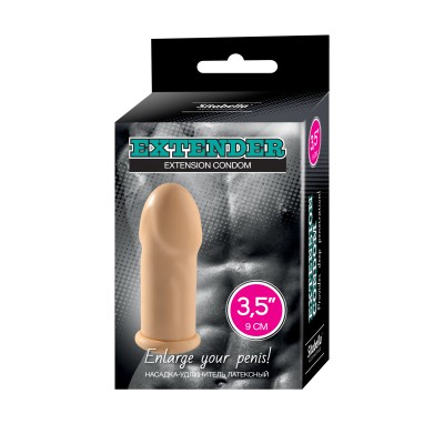 Насадка-удлинитель пениса на 9 см.