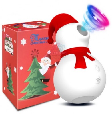 Вакуум-волновой стимулятор клитора &quot;Snowman (Снеговик)&quot;