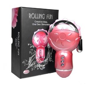 Массажер &quot;ROLLING FUN&quot; с лепестками для стим.клитора и анал. вибростимулятором