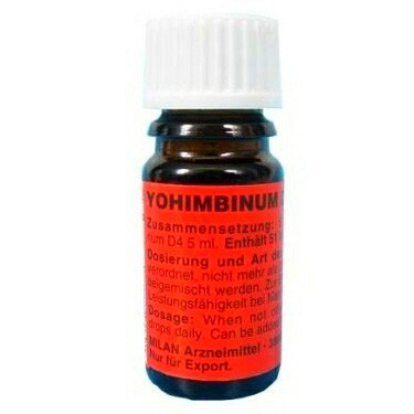 Капли Yohimbinum (Йохимбе) D4 5мл.
