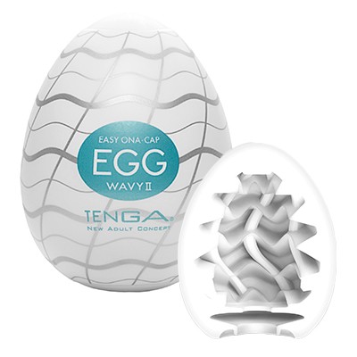 Мастурбатор яйцо для мужчин Tenga Egg Wavy II