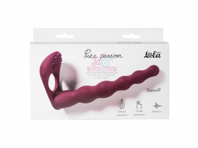 Вибронасадка для Двойного Проникновения Pure Passion Farnell