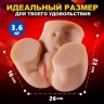 Мастурбатор попа 2 в 1: вагина, анус (3,6 кг)